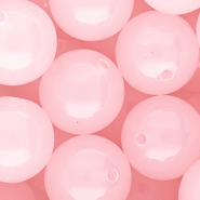 20 mm DQ® acrylic beads shiny Light Pink