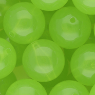 20 mm DQ® acrylic beads shiny Light Green