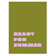 BY31® Jewellery cards "Ready for summer" Green-Purple