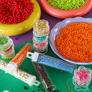 Inspirational Sets DIY jewellery making with glass seed bead rocailles