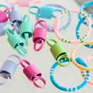 Inspirational Sets Create standout keychains & phone cords with keychain findings