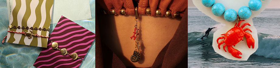New BY31® jewellery cards and sealife charms collection New BY31® jewellery cards and sealife charms collection